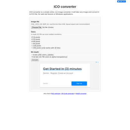 ICO Converter