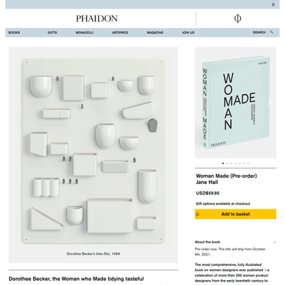 Dorothee Becker, the Woman who Made tidying tasteful | design | Phaidon