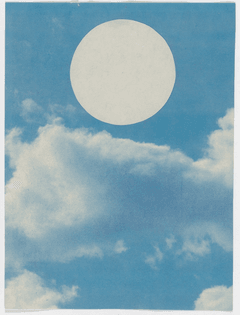 Yutaka Matsuzawa  Untitled (White Circle Collage). c. 1967    