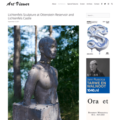 Lichtenfels Sculpture at Ottenstein Reservoir and Lichtenfels Castle – Art Viewer