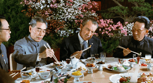 American/Chinese relations Nixon/Zhou Enlai and Deng Xiao Ping