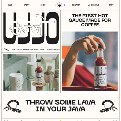 Ujjo – The First Hot Sauce for Coffee