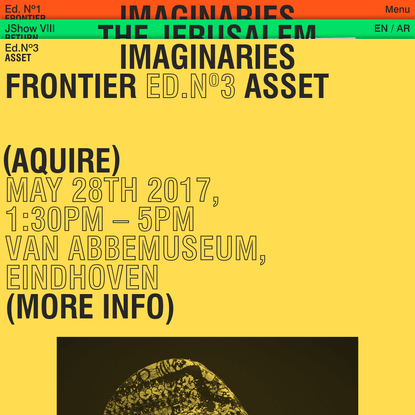Frontier Imaginaries