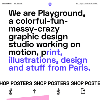 Playground Paris - Graphic Design Studio