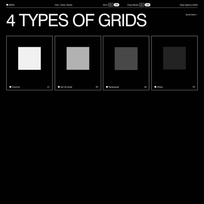 Grids — Columns &amp; Van De Graaf