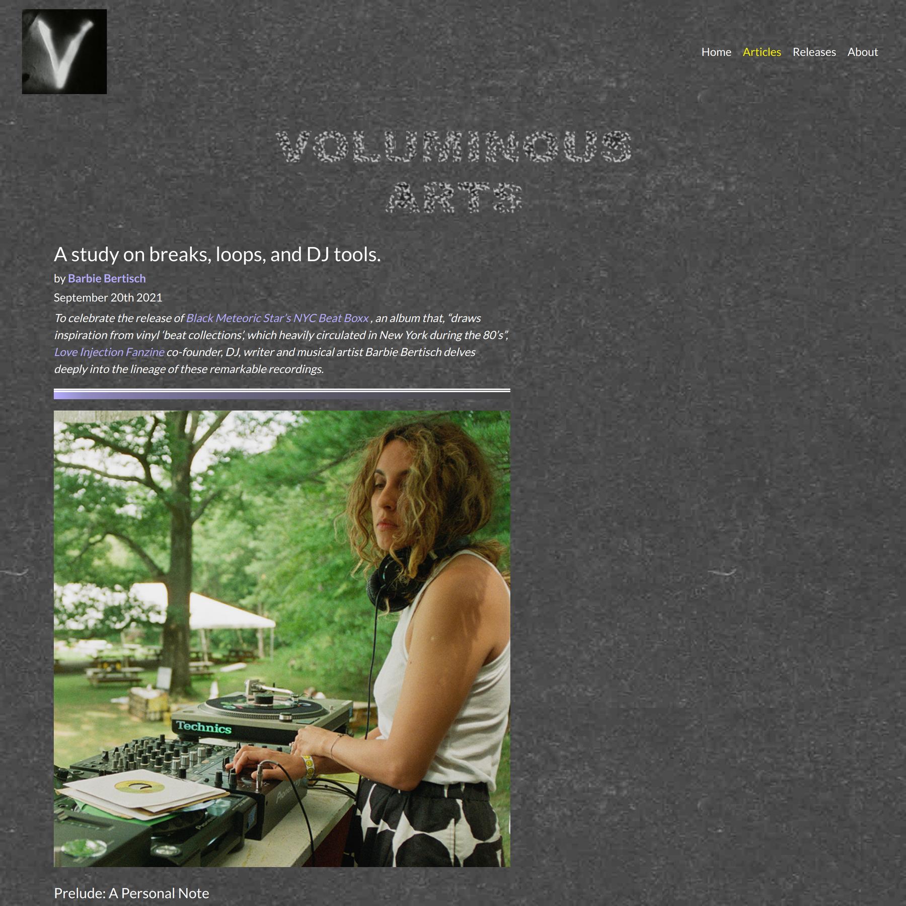 Voluminous Arts