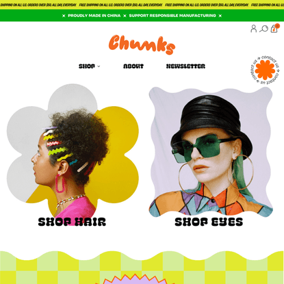 Chunks | Quirky Colorful Accessories