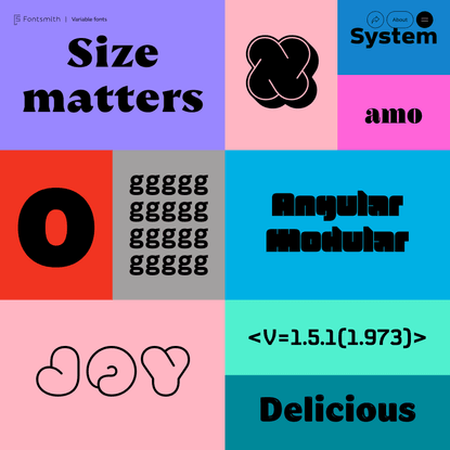 The Benefits and Uses of Variable Fonts | Interactive Microsite