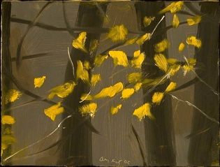 Alex Katz, Yellow Leaves #6, 2006