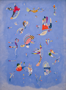 « Bleu de ciel » de Kandinsky