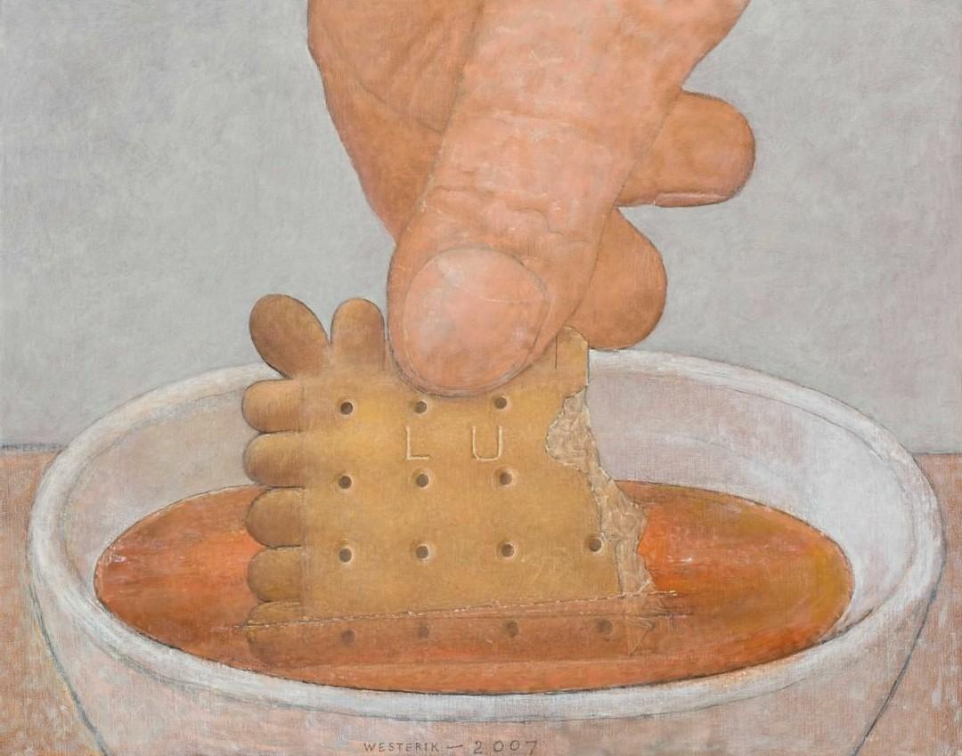 Co Westerik (Dutch, 1924-2018) - Biscuit in the Tea II (2007)