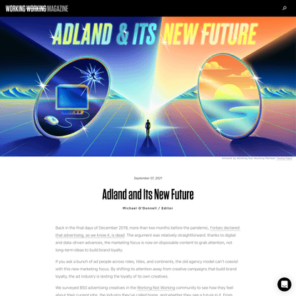 WNW MAGAZINE – Adland and Its New Future
