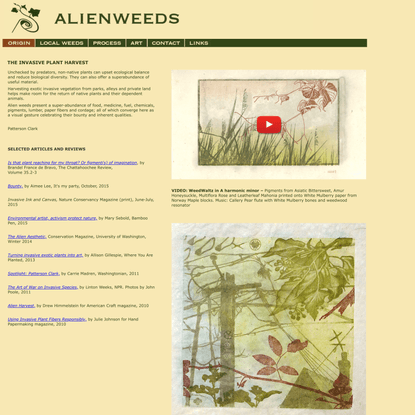 alienweeds - The invasive plant harvest