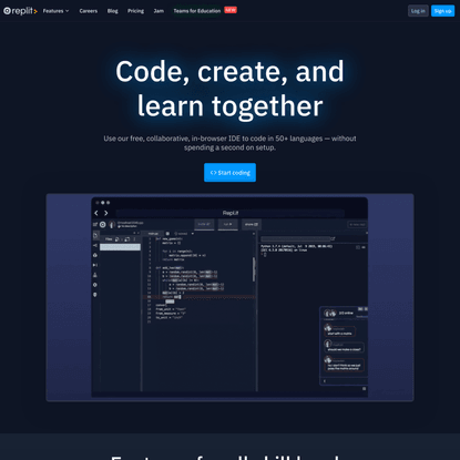 The collaborative browser based IDE