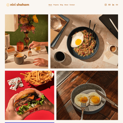 Nivi Shaham - Los Angeles Food and Product Photographer