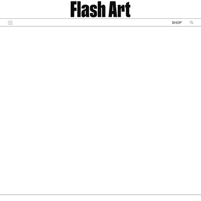 The (In)Animate World of Rebecca Horn | | Flash Art