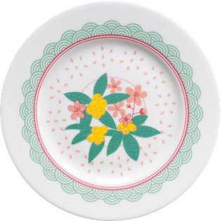 gwan-im loquat plate
