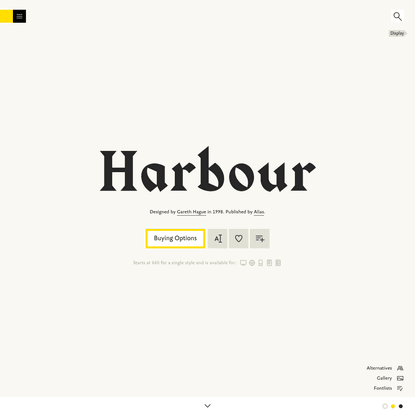Harbour by Gareth Hague; Calligraphic, Engraved