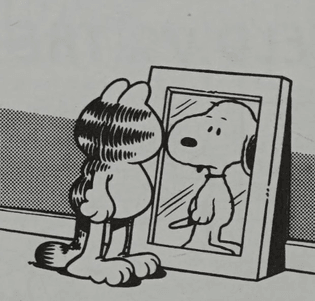 Snoopy Garfield cameo, November 14 1988