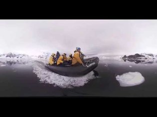Antarctica: Zodiac Cruising the 7th Continent (360° VR)