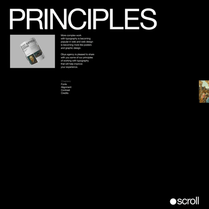 Typography Principles
