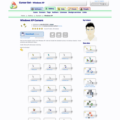 Windows XP Cursors