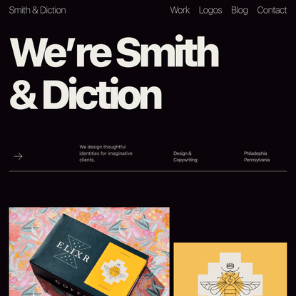 Smith &amp; Diction - Branding &amp; Design Studio