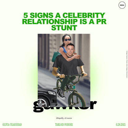 5 Signs a Celebrity Relationship Is a PR Stunt