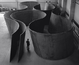 Inside Out, 2013, by Richard Serra