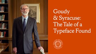 Goudy &amp; Syracuse: The Tale of a Typeface Found