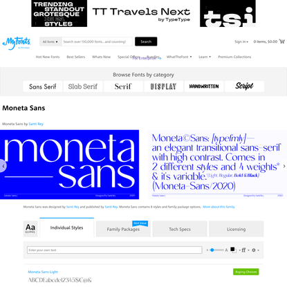 Moneta Sans Font | Webfont & Desktop | MyFonts