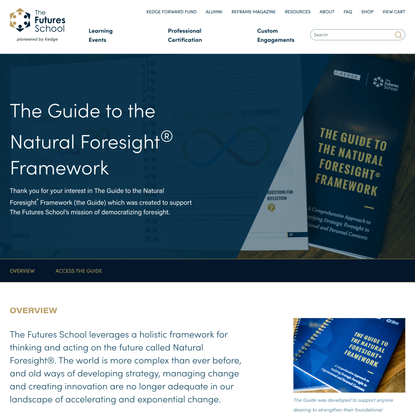The Guide to the Natural Foresight® Framework - The Futures School