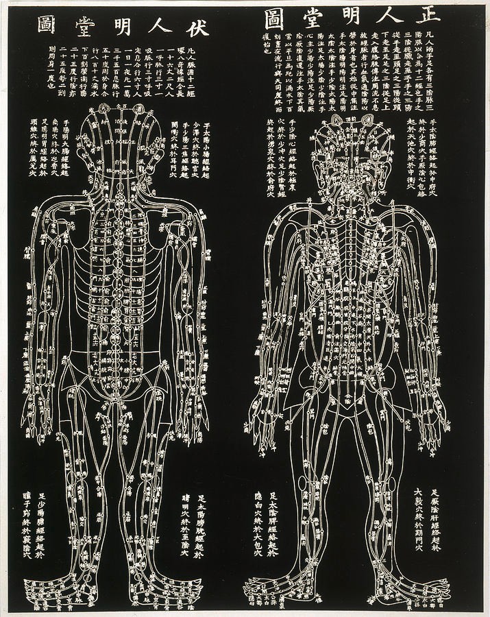 Chinese Acupuncture Chart