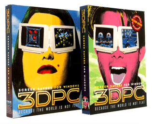 '3DPC' software retail packaging (1993)