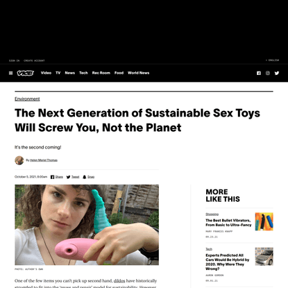 The Next Generation of Sustainable Sex Toys is Here