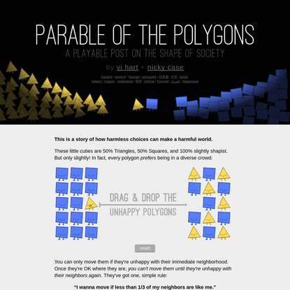 Parable of the Polygons