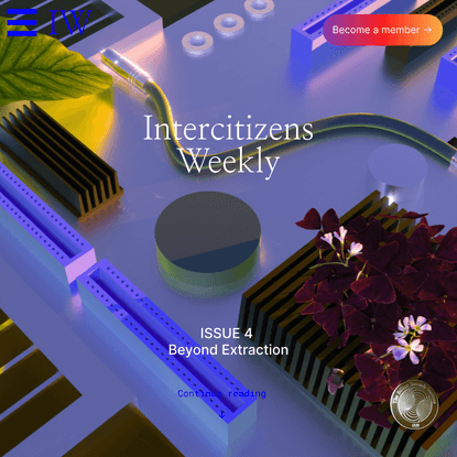 Intercitizens Weekly 4 — The Billion Seconds Institute