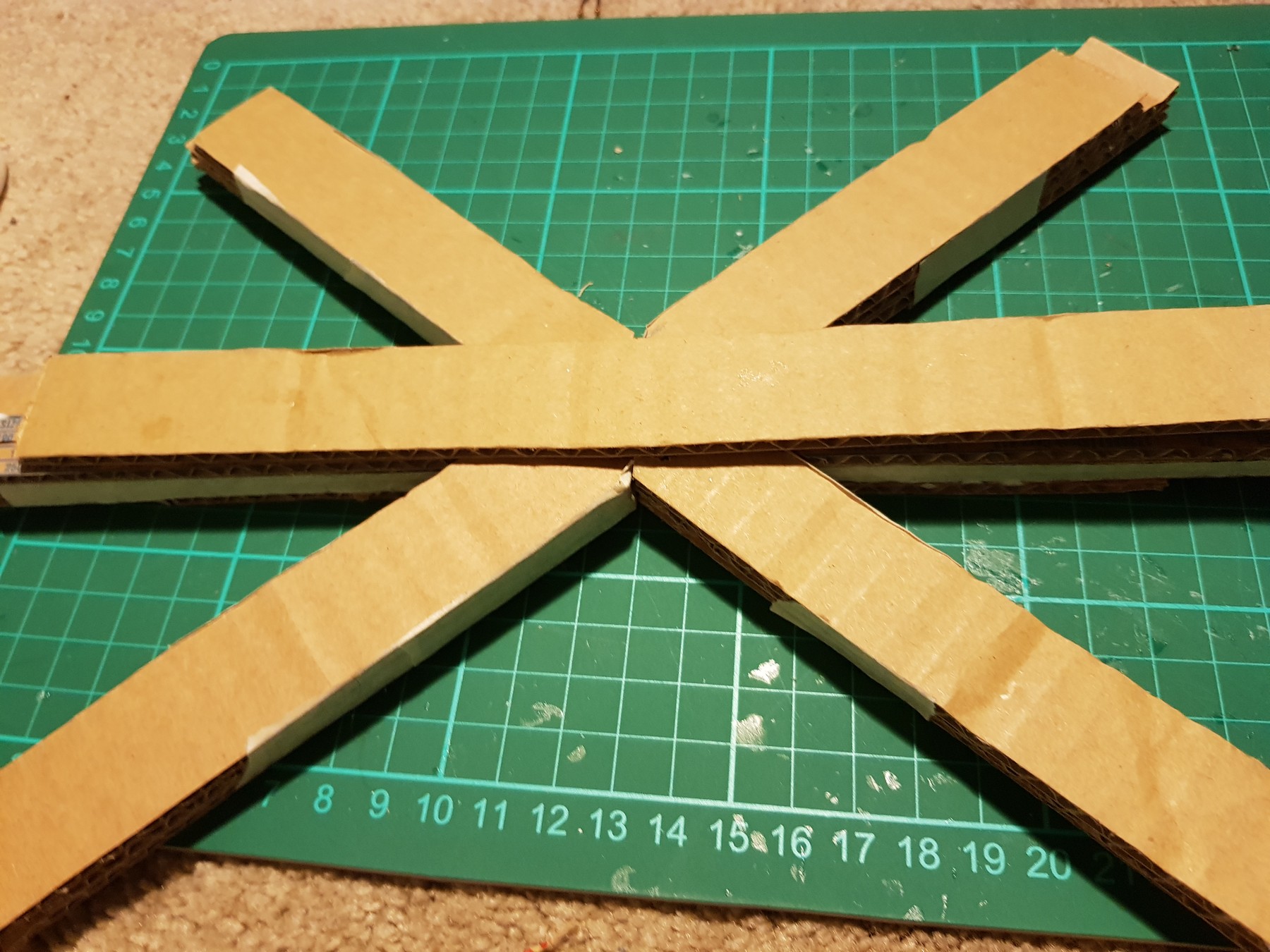 Completed model of the six pointed junction