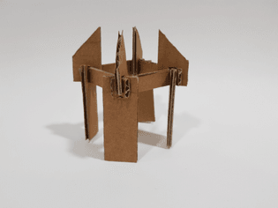 Model: Building form, incorporated joinery
