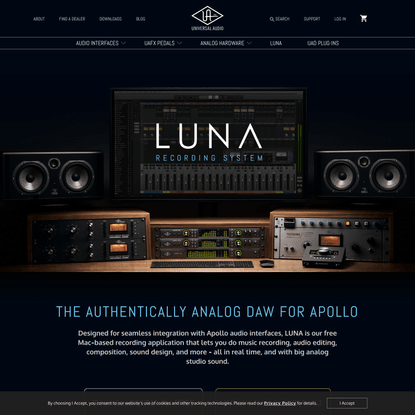 LUNA Recording System - Analog Sound at the Speed of Light