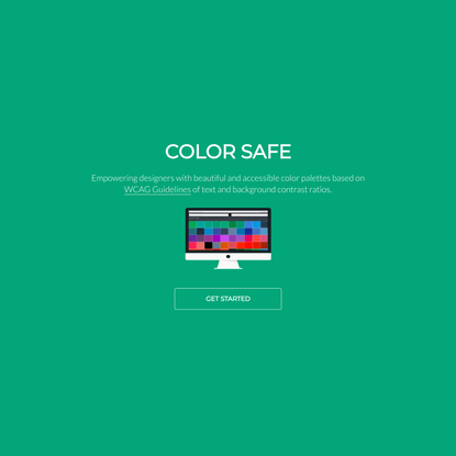 Color Safe - accessible web color combinations