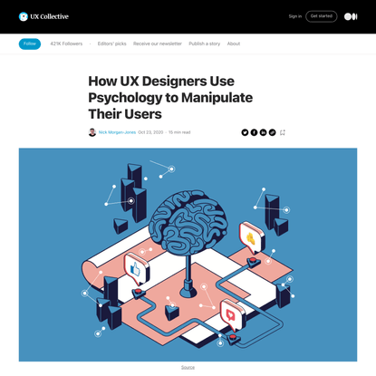 How UX designers use psychology to manipulate their users