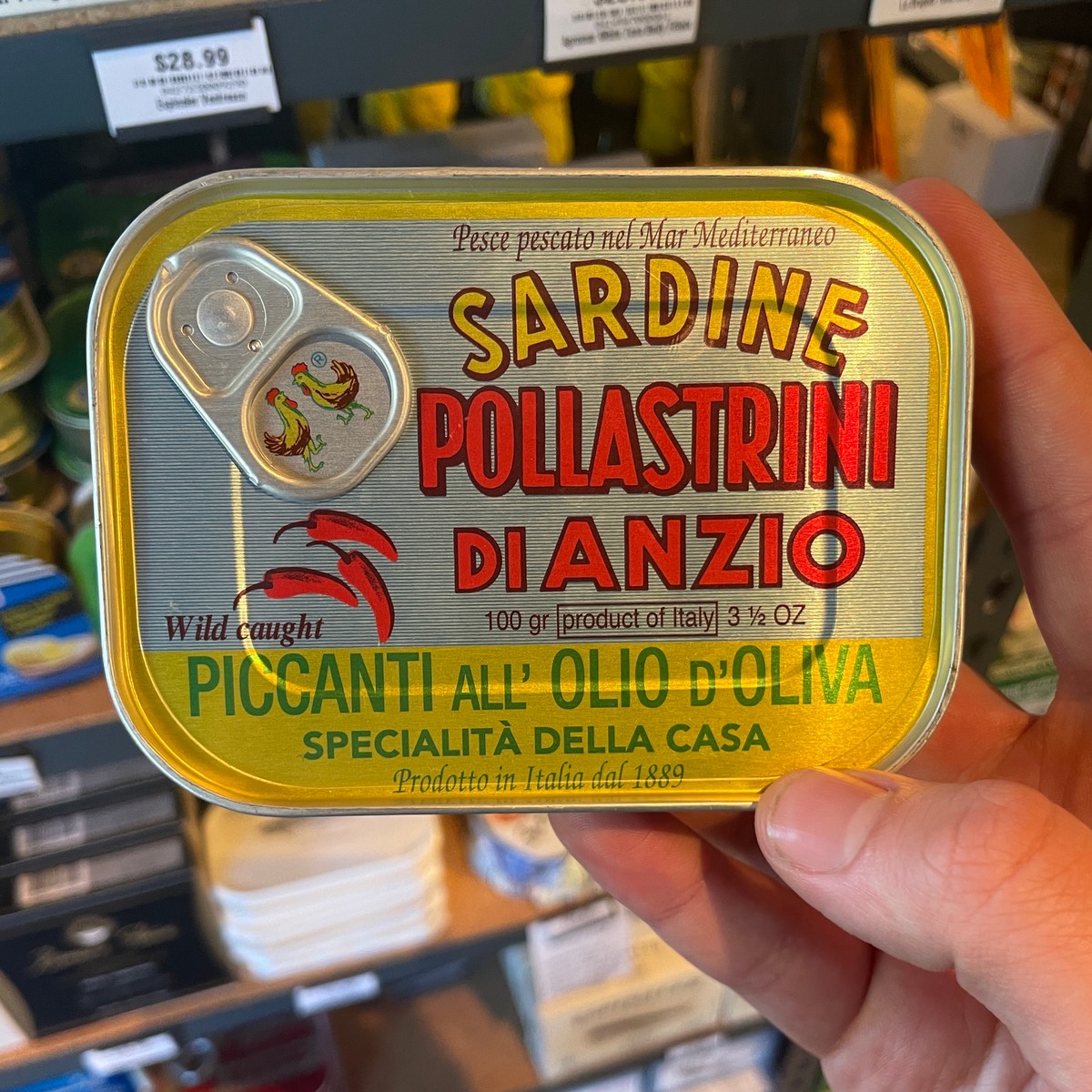 Sardine Pollastrini Di Anzio Piccanti All' Olio D'oliva — Are.na