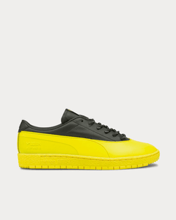 PUMA X MAISON KITSUNÉ  Ralph Sampson 70 Black / Yellow Low Top Sneakers