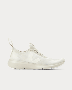 VEJA X RICK OWENS  Runner Style 2 V-Knit Oyster Low Top Sneakers
