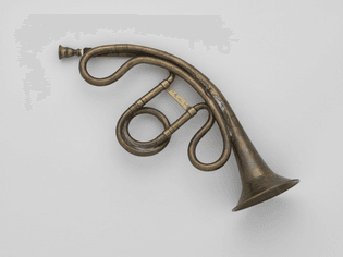 Trompette Demilune, ca. 1810, Musical Instruments