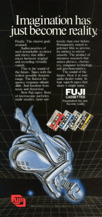 Fuji cassettes print ad
