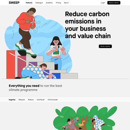 Software that helps reduce carbon emissions in your business and value chain