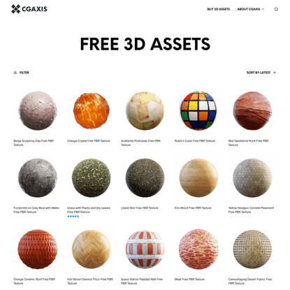 Products Archive - CGAxis Free 3D Models