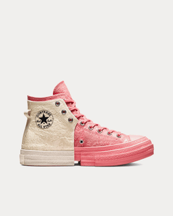 CONVERSE X FENG CHEN WANG  2 In 1 Chuck 70 Quartz Pink / Strawberry Ice High Top Sneakers